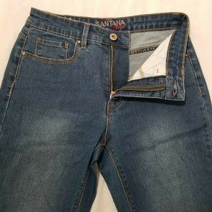 Santana Mid Rise Straight Leg Stretch Jean 6x30